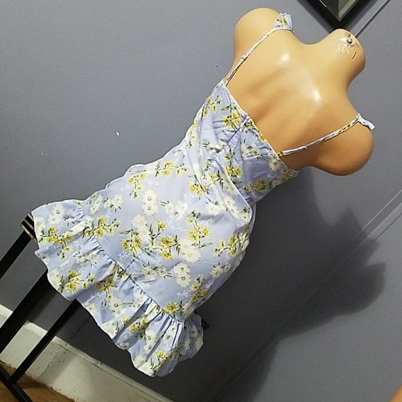 HOST PICK  lavender floral Sun Dress IMPORTED - Picture 7 of 8